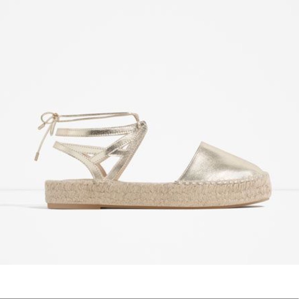 COPY - Zara lace up espadrilles sandal